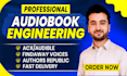 edit and master audiobook for acx