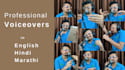 record a marathi voiceover in the desired quality and tone