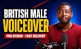 record a professional british male voice over
