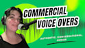 deliver a voice over for your commercial or advertisement