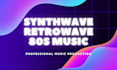 produce exclusive synthwave, retrowave music track
