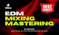 mixing and mastering your song with high quality