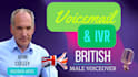 voiceover your british voicemail greeting, fast VIP service