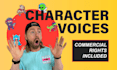 record a cartoon character voice over you will love