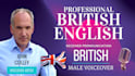 record a professional male british voice over fast