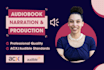 narrate and produce your audiobook to acx audible specifications