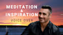 record a meditation or inspirational voice over