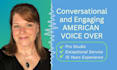 record a female north american voice over for corporate or training videos