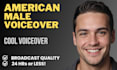 record a professional, extremely cool voice over for your project