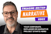 deliver an engaging british corporate narrative voice over