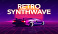 create synthwave retro style edm music for you