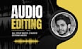 edit, cut, loop or mix audio songs or music tracks