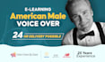 record a professional elearning american male voice over