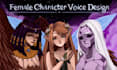 record and design a female voice for your game