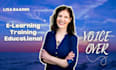 be your female elearning or training voice over narrator