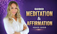 record a guided meditation voice over in english or italian