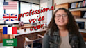 record a professional voice over
