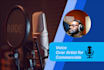 provide a male voice over