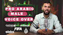 record a professional arabic voice over on time