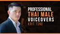 do professional thai male voiceovers