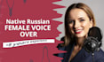do professional russian female voiceover