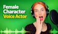 be your american female character voice over actor