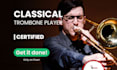 record classical trombone scores