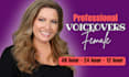 record a female video narration or explainer voice over