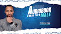 record a male audiobook narration in american english