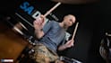 record an energetic drum track for your rock song