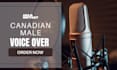 record a canadian male voice over