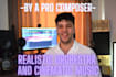 make piano, strings, orchestral arrangement with scores