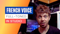record a native male french voice over