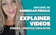 be your professional english female corporate explainer voice