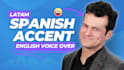 record a hispanic or latino accent voice over in english