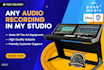 record pro audio for any media