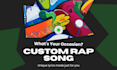 song write, rap, sing, produce, mix and master your  rap or rnb song