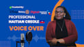record native haitian creole female voice over