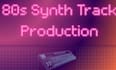 produce an 80s inspired synth track for you