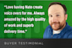 record a professional voicemail phone greeting in an american male voice