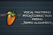 perfectly pitch correct and mix your vocals naturally