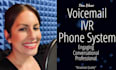 record a professional IVR, greeting or voicemail
