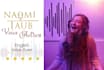 record an american female voiceover