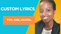be your rhythm and blues, pop music and christian music female songwriter