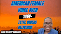 record an american female character animation voiceovers