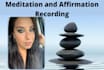 record your guided meditation