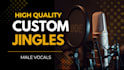 write record and produce a custom jingle