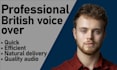 record a high quality british voice over