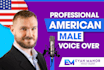 record an american male voice over