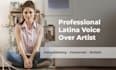 be your female latina voice over artist in english